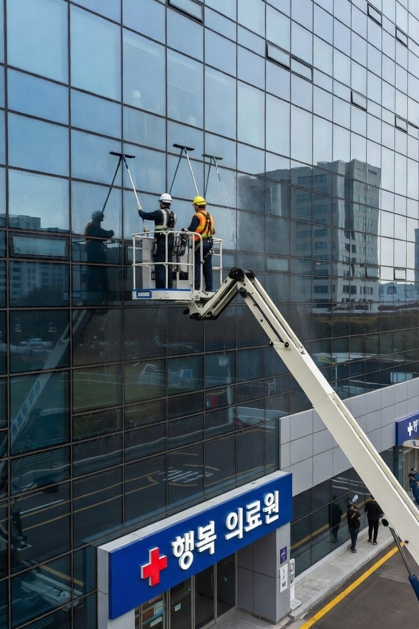 물류청소나라 배경